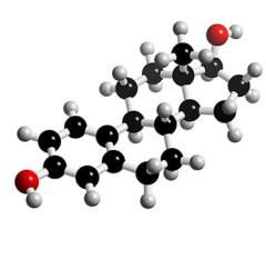 Estradiol molecule